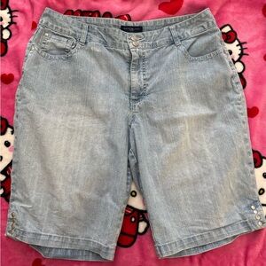 Bandolino Women's Light Blue Jean Shorts